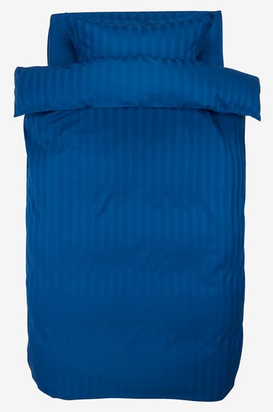 Lenjerie pat+cearșaf NELL 140x200 albastră
