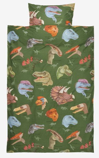 Duvet cover set RAPTOR Single green