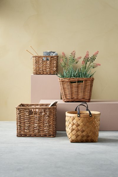 Panier BJERGI l33xL26xH19cm naturel