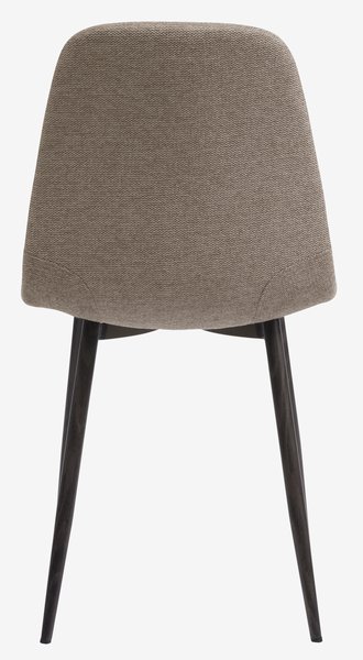 Jedálenská stolička JONSTRUP béžový poťah/farba tmavého duba
