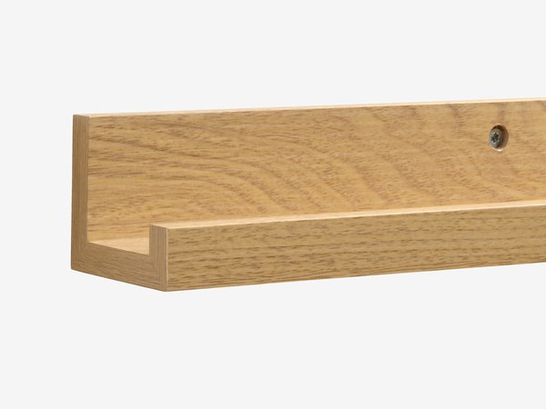 Рафт за снимки AVNEDE 115x7 цвят дъб