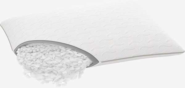 Guanciale in memory foam 42x65x15 cm WELLPUR STROKKEN