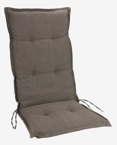 Baštenski jastuk za podesive stolice HOPBALLE tamni pesak