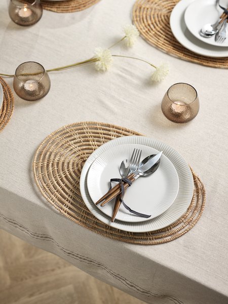 Place mat STRANDGLIM 30x43 natural