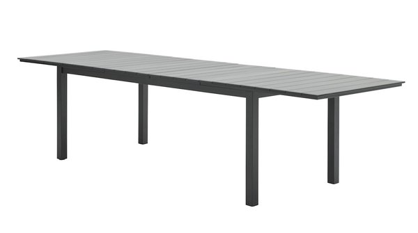 Záhradný stôl MOSS Š95xD214/315 sivá