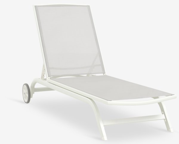 Sonnenliege HANSTHOLM B76xL200 weiß