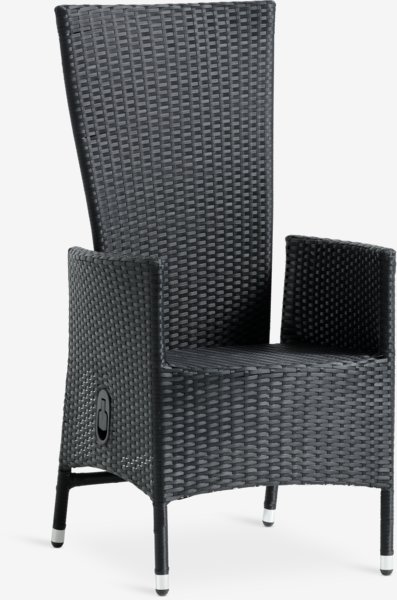 Krzesło pozycyjne SKIVE czarny