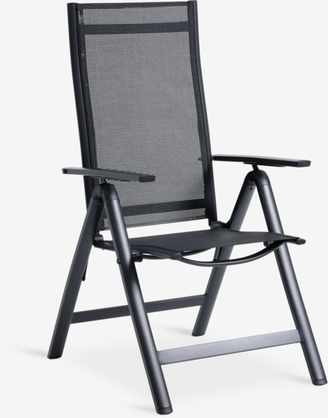 Krzesło pozycyjne LOMMA czarny