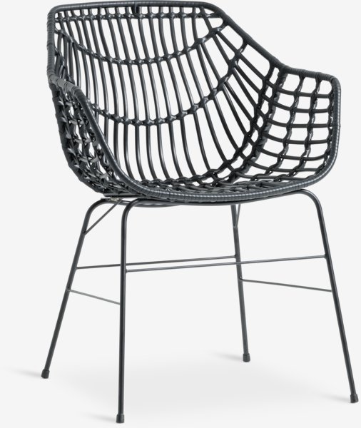 Garden chair ILDERHUSE black