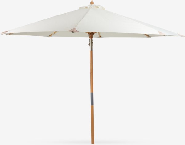 Ομπρέλα ηλίου υπαίθρου LEMVIG Ø300 υπόλευκο