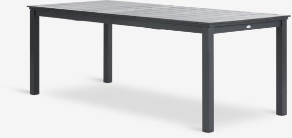 Tavolo da esterno MOSS P95xL214/315 grigio