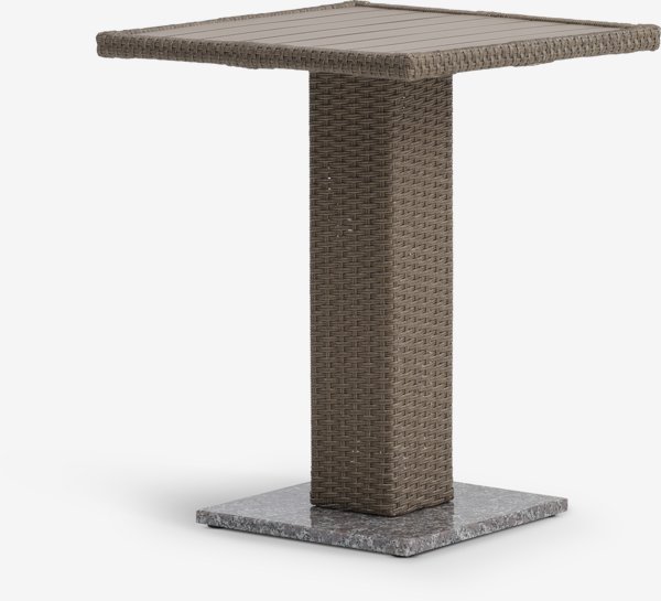Bistro table THY W60xL60 natural