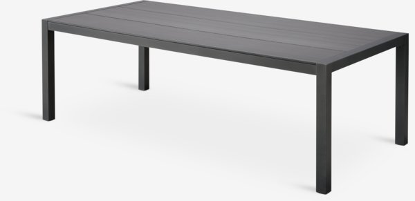 Záhradný stôl HAGEN Š100xD214 sivá