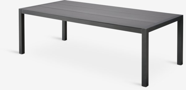 Garden table HAGEN W100xL214 grey