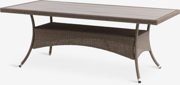 STRIB L150 table + 4 GUDHJEM chair natural