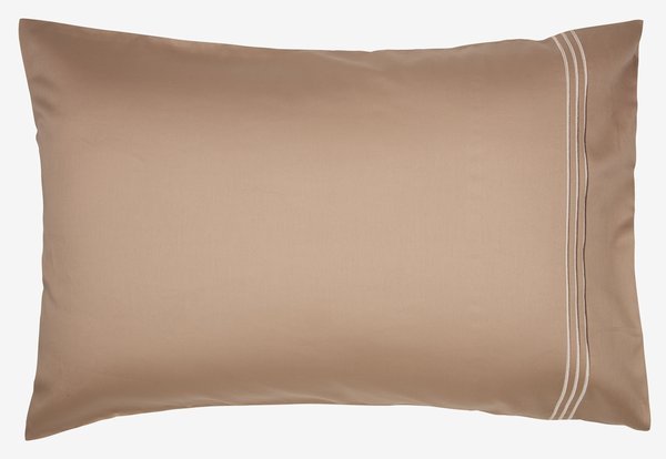 Sateen pillowcase EA 50x70/75 sand