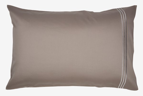 Sateen pillowcase EA 50x70/75 light grey