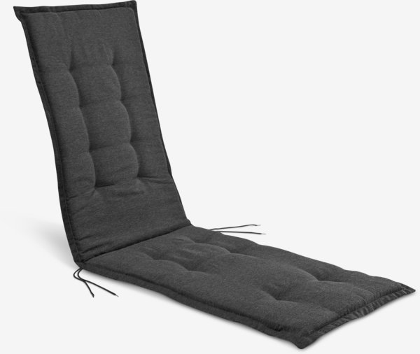 Coussin de jardin pour chaise relax HALDEN gris