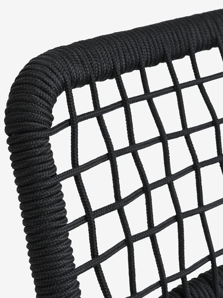 Stohovací židle LABING černá