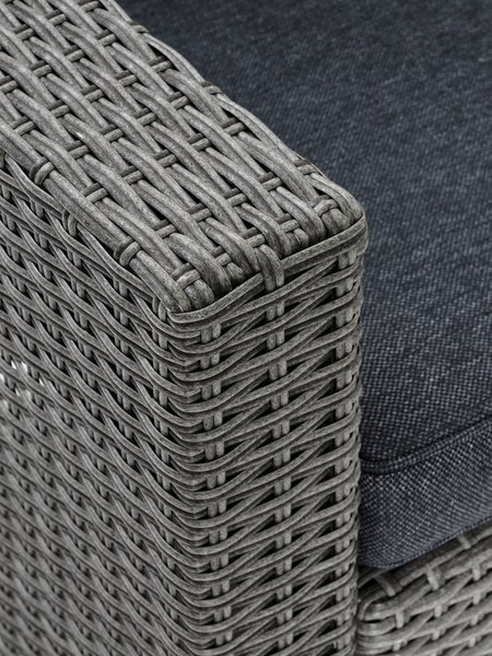 Lounge set AGERMOSE 6pers. grey