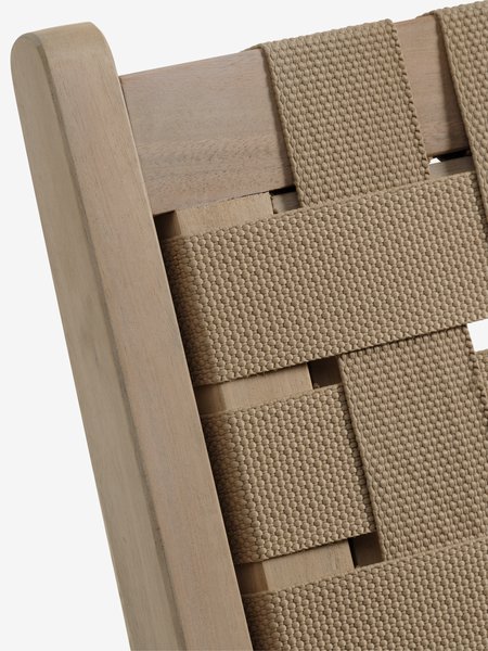 Bašt. lounge stolica SKARA tvrdo drvo