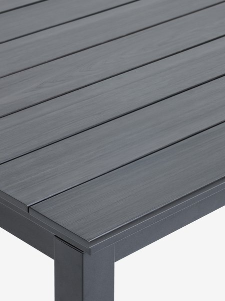 Tuintafel MOSS B95xL214/315 grijs