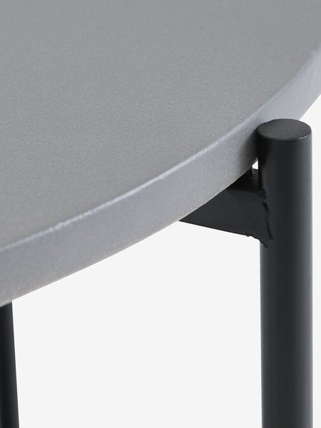 Odkládací stolek OTTA Ø53xV46 šedá