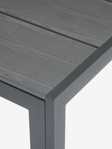 Mesa de jardín PINDSTRUP A90xL205 gris