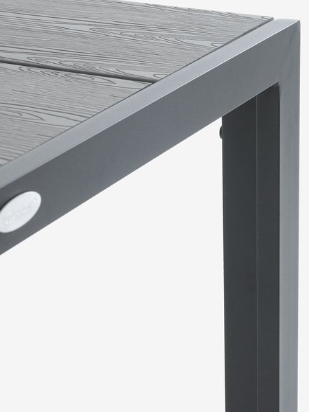 PINDSTRUP L205 table + 4 AIDT chaises gris
