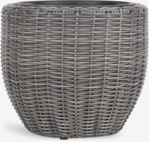 Planter basket SVARTBAK D42xH36 grey