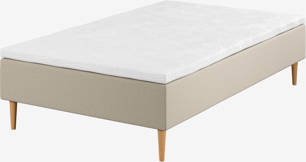 Resårbotten 120x200cm DINGLA PB75 sand-91 DREAMZONE