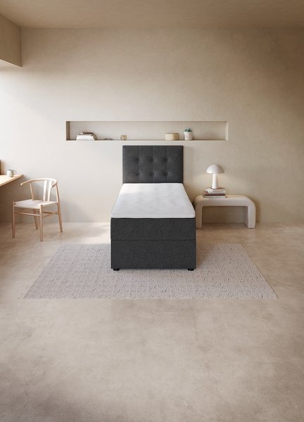 Boxspring posteľ 90x200 GOLD C50 s úložným priestorom