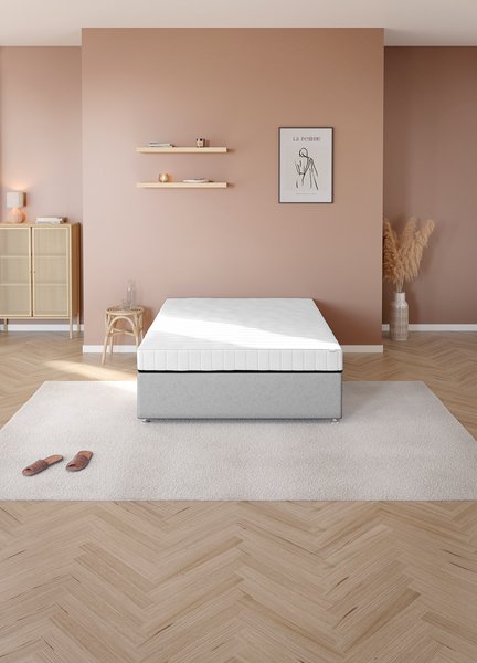 Divan base GOLD D10 2 Drawer Double Grey-49