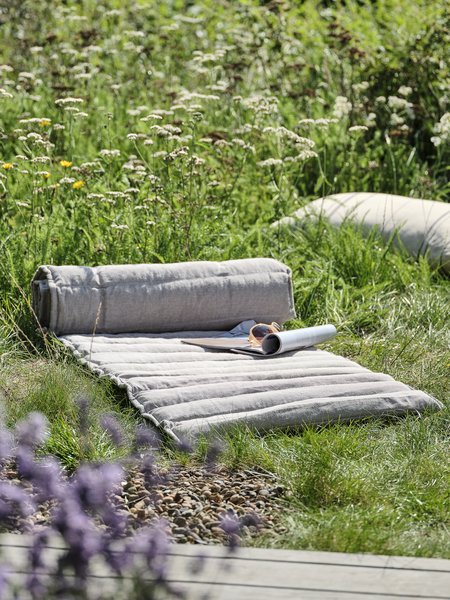 Poduszka ogrodowa na leżak STOREHOLM szary
