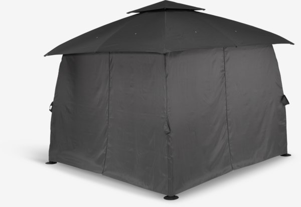 Gazebo SANKT HANS W3xL3xH2.65m grey