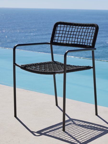 Stacking chair LABING black