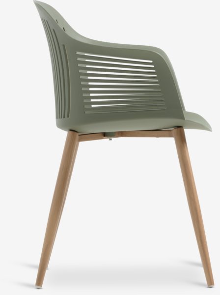Garden chair VANTORE olive green