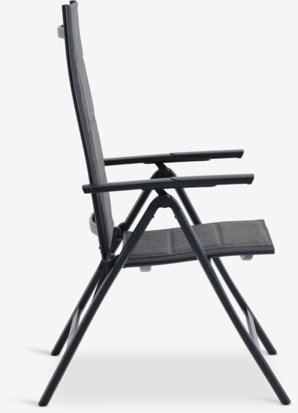 HAGEN Tavolo L214 cm + 4 MYSEN Sedie grigio