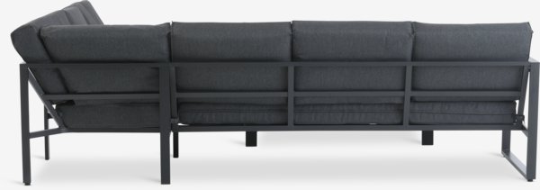 Set lounge VONGE 6 posti nero