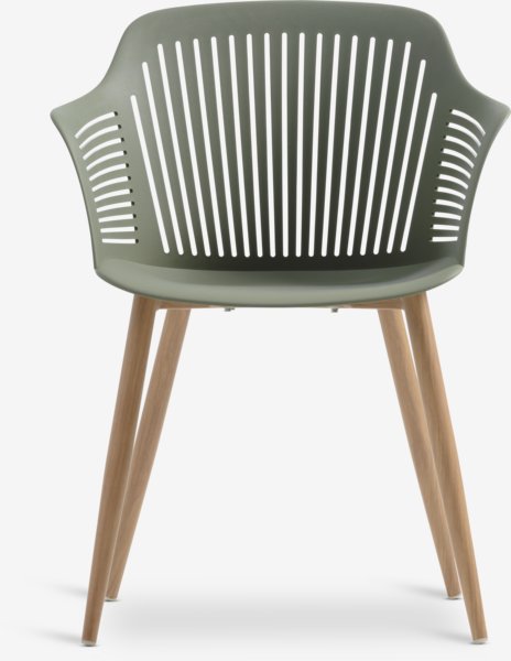 Garden chair VANTORE olive green