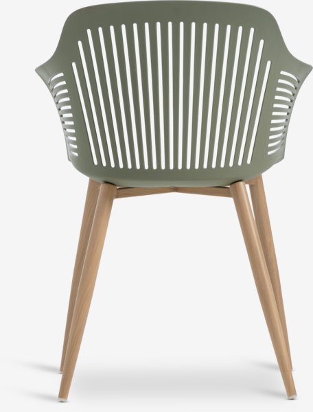 Garden chair VANTORE olive green