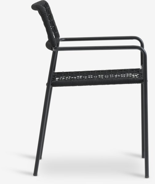 Stacking chair LABING black