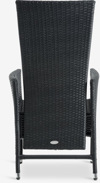 Recliner chair SKIVE black