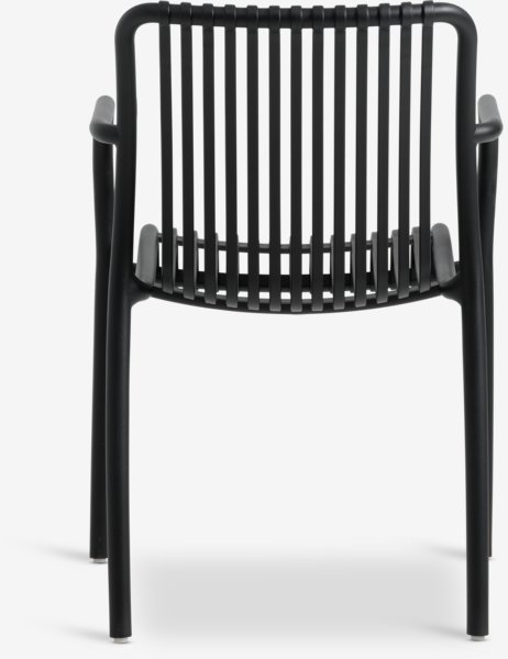 RADSTRUP D60 table + 2 NABBEN chair black