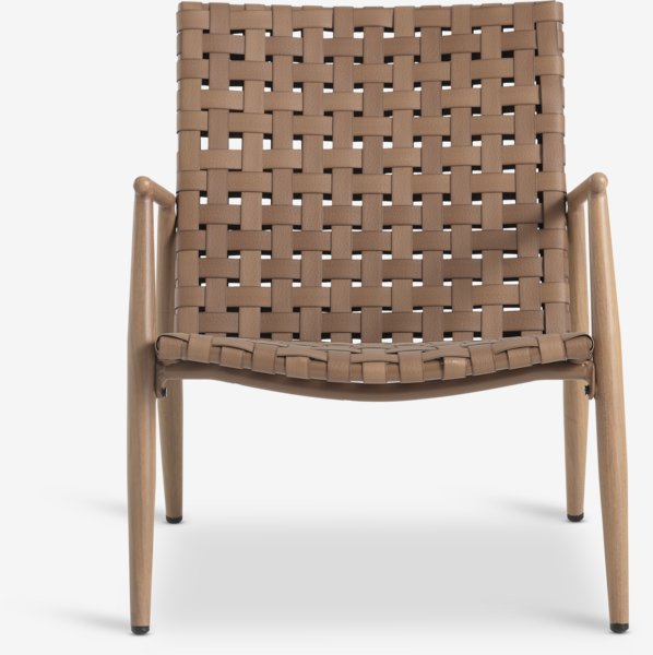 Lounge chair EDDERUP natural