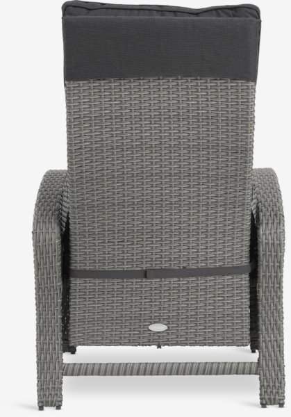 Lounge-Sessel STORD B66xH102xT78 grau