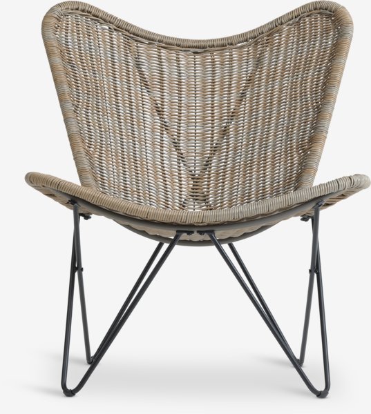 Lounge chair VALLESTRUP natural