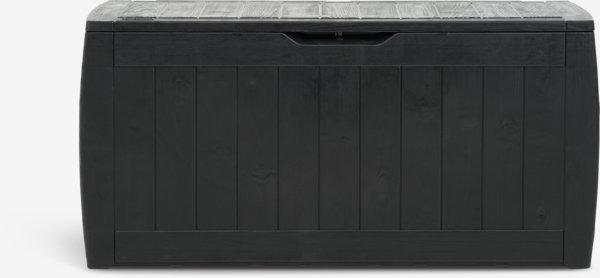 Úložný box na podušky BISNAP Š117xV58xH45 čierna