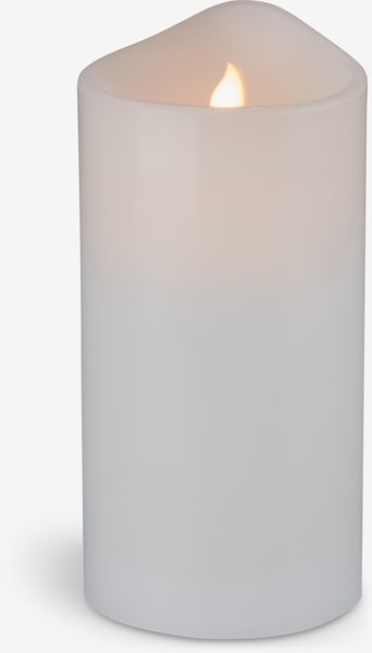 LED pillar candle AUGUSTIN D10xH20cm