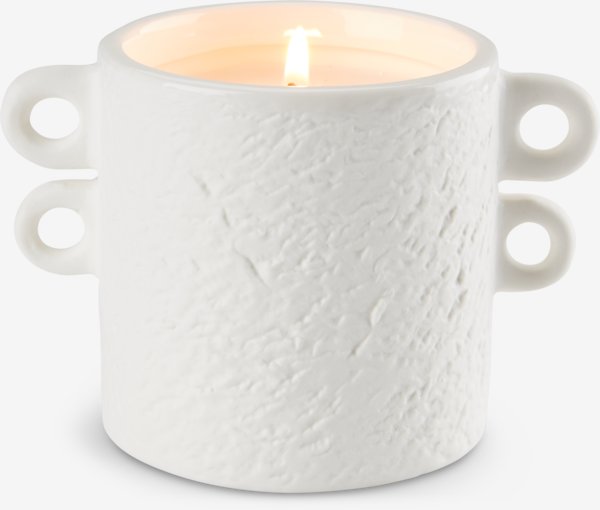 Candle JANSEN D8xH8cm white